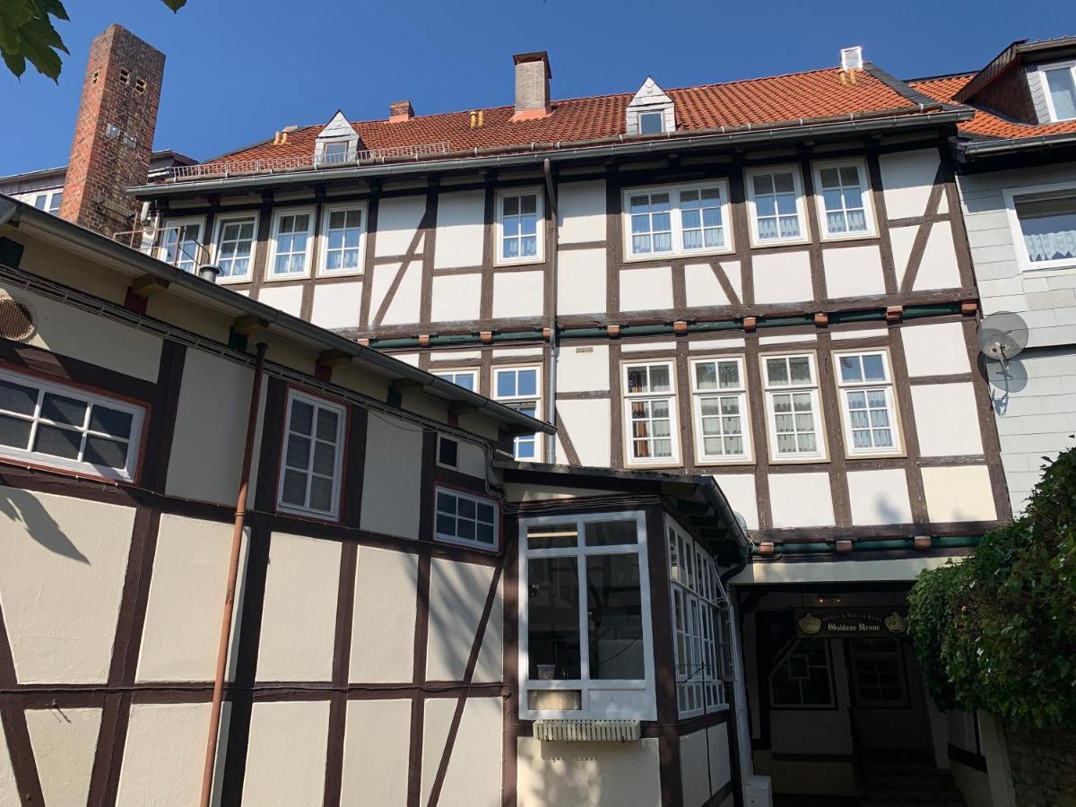Hotel Goldene Krone กอสลาร์ ภายนอก รูปภาพ